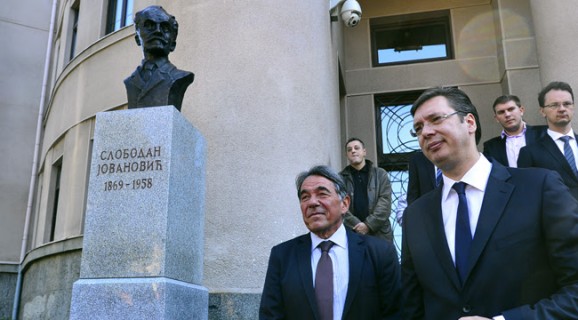 Serbian Prime Minister Aleksandar Vučić visited Faculty of Law, University of Belgrade