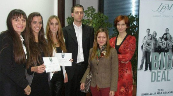 Our students won the first place in the competition in the field of company law Big Deal
