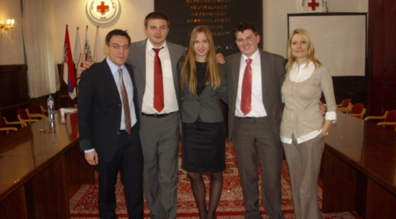 Our faculty won the first place in the competition of the International Humanitarian Law