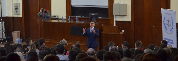 Lecture of Mr. Vuk Jeremic at the Faculty