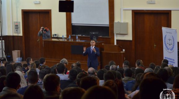 Lecture of Mr. Vuk Jeremic at the Faculty