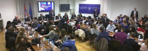 Lecture on Serbia's Accession to EU