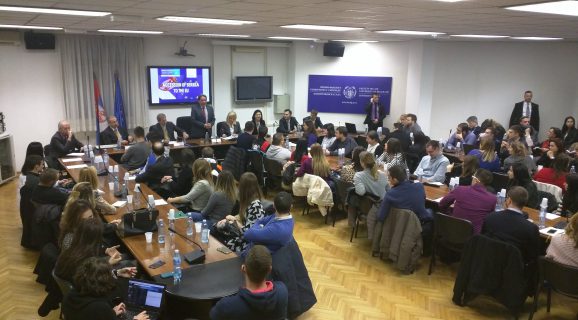 Lecture on Serbia's Accession to EU