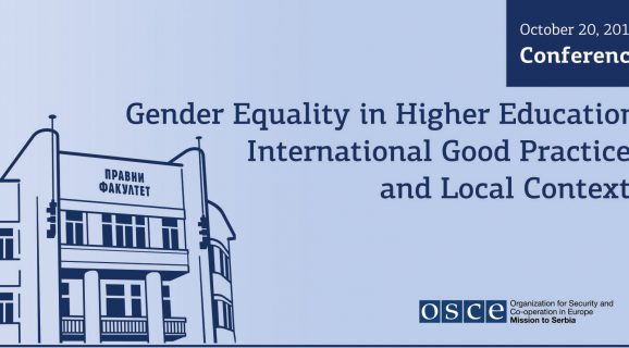 Gender Equality in Higher Education: International Good Practices and Local Contexts