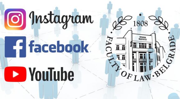 University of Belgrade Faculty of Law on Social Networks