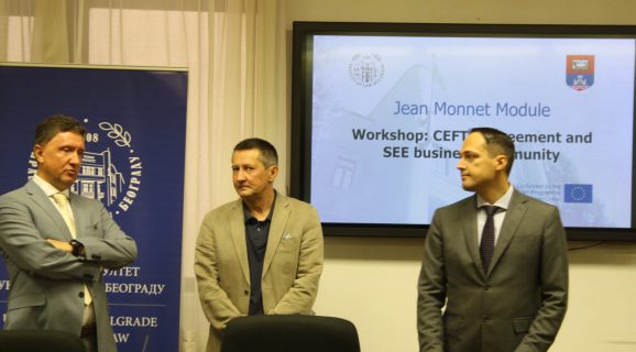 Workshop dedicated to CEFTA agreement held within the Jean Monnet Module