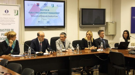 OPENING CEREMONY OF THE 2nd EDITION OF MASTER IN PUBLIC PROCUREMENT MANAGEMENT