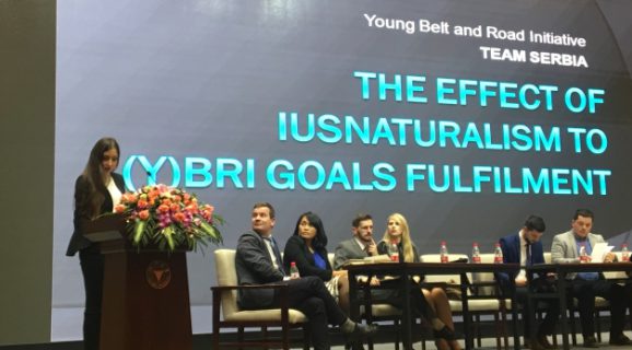 Our student’s participation at the International Youth Forum on the Belt and Road Initiative
