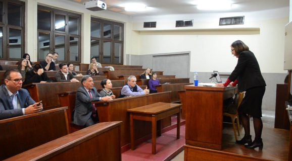 Lecture "The Goring Ox in the Zakonopravilo of Saint Sava" held in the club 'Forvm Romanvm'