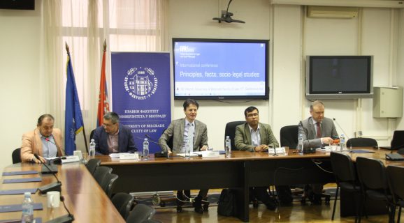 Conference “Principles, facts, socio-legal studies” held