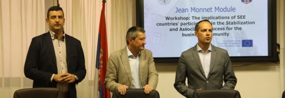 Jean Monnet workshop dedicated to the Stabilization and Association Agreement held in cooperation with NALED