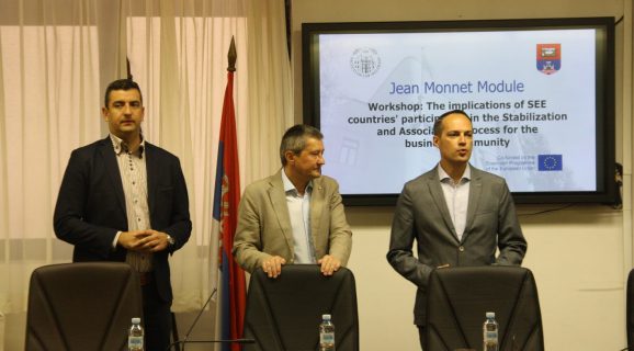 Jean Monnet workshop dedicated to the Stabilization and Association Agreement held in cooperation with NALED
