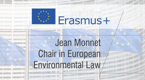 Jean Monnet Chair In European Environmental Law