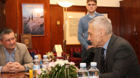 A Visit from the Ambassador of the Russian Federation, H.E. Alexander Botsan-Kharchenko