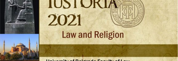 The application deadline for the Iustoria 2021 has been extended