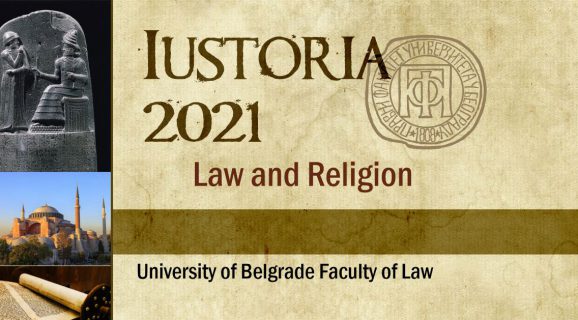 Paper proposals for the Second student conference on legal history – the Iustoria 2021