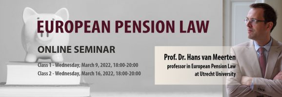 "European Pension Law" seminar held