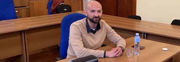 Assistant Professor at the University of Sarajevo Dr. Damir Banović held a series of lectures in the field of Theory of Law and State