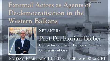 Panel "External Actors as Agents of De-democratisation in the Western Balkans"