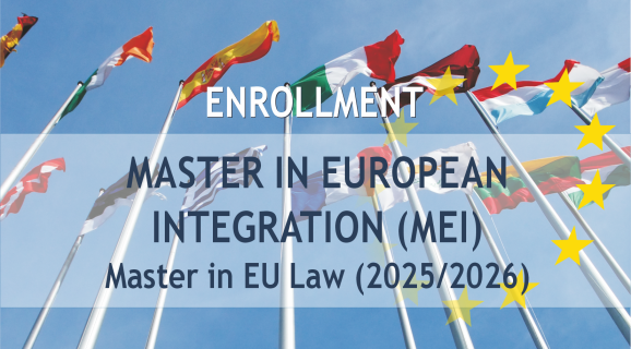 Notice on Enrollment – Master in European Integration